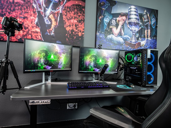 Gaming Chair — Ergonomic with Lumbar Support